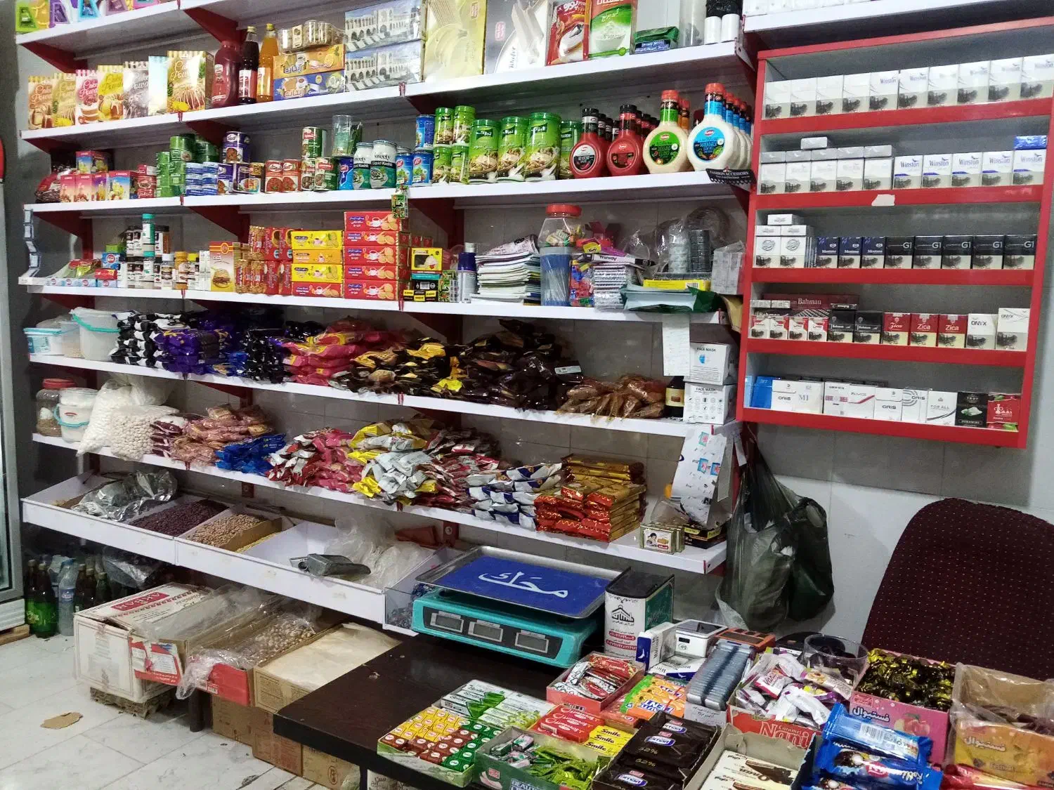 قفسه استند پفک میز فروش استند سیگار و...|فروشگاه و مغازه|دیواندره, |دیوار