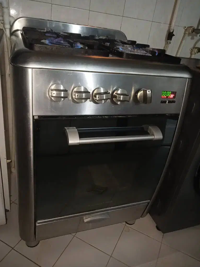 گاز هاردستون ۴ شعله تمام استیل فردار|اجاق گاز و لوازم برقی پختوپز|اسلامشهر, شهرک سعیدیه|دیوار