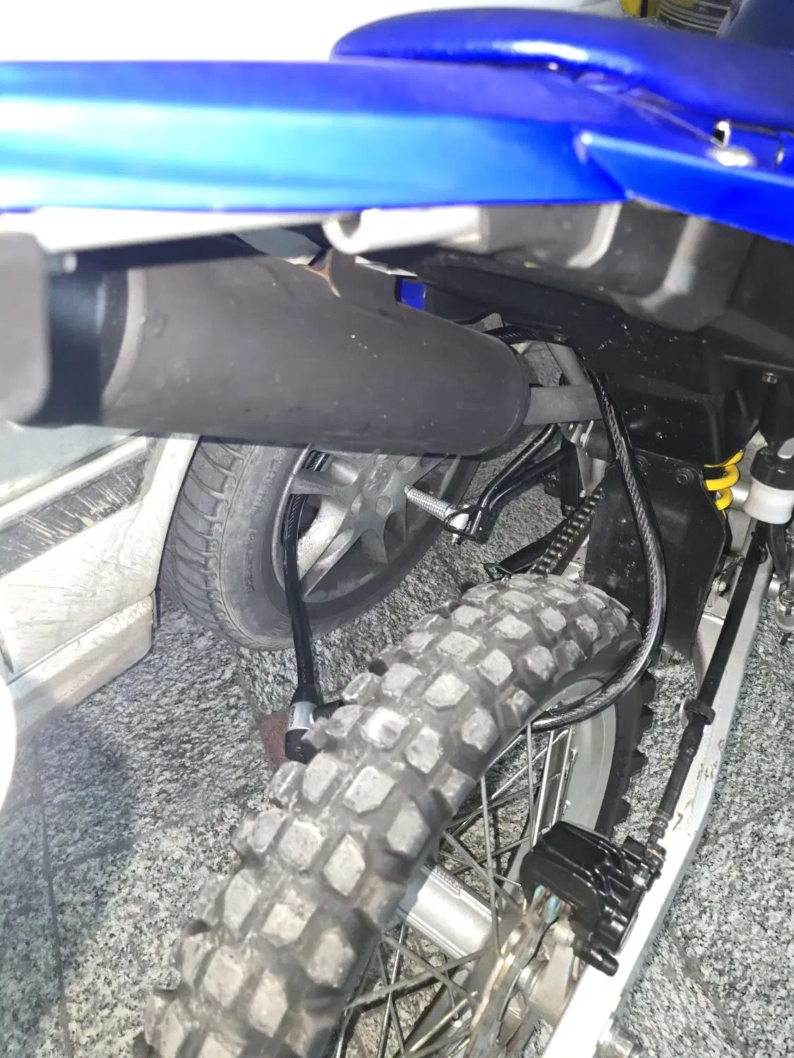 یاماها wr 155|موتورسیکلت|گنبد کاووس, |دیوار