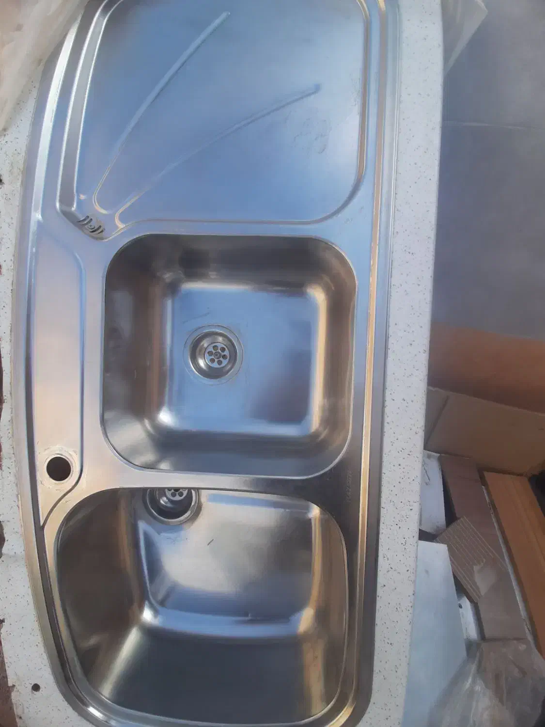 سینک خیلی تمیز در حد نو|مصالح و تجهیزات ساختمان|نهبندان, |دیوار