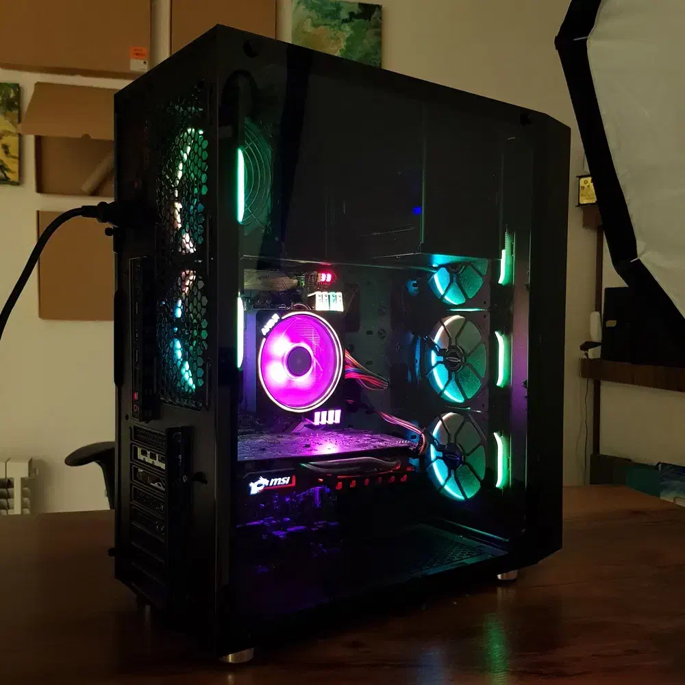 بدنه کیس کامپیوتر گرین Z6 ARTEMIS RGB|قطعات و لوازم جانبی رایانه|تهران, سید خندان (جلفا)|دیوار