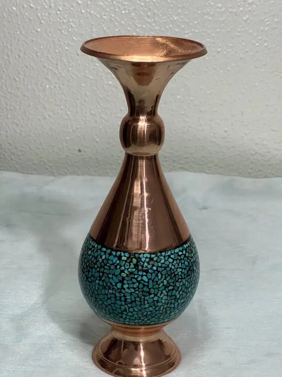 گلدان فیروزه کوب|کلکسیون اشیاء عتیقه|اصفهان, ملکشهر|دیوار