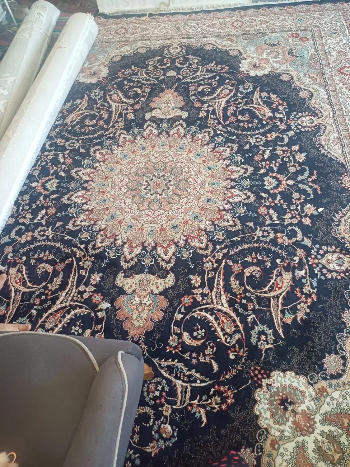 فرش ۱۲متری|فرش|دوگنبدان, |دیوار