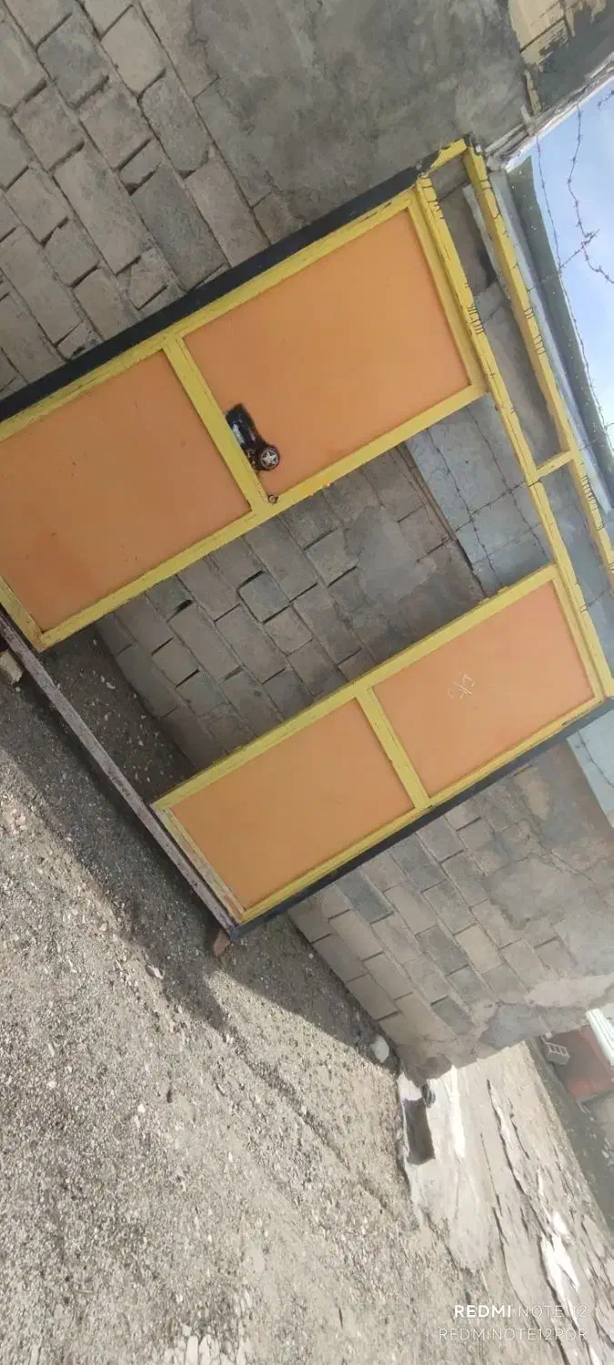 درب حیاط آهن سنگین|مصالح و تجهیزات ساختمان|جوانرود, |دیوار