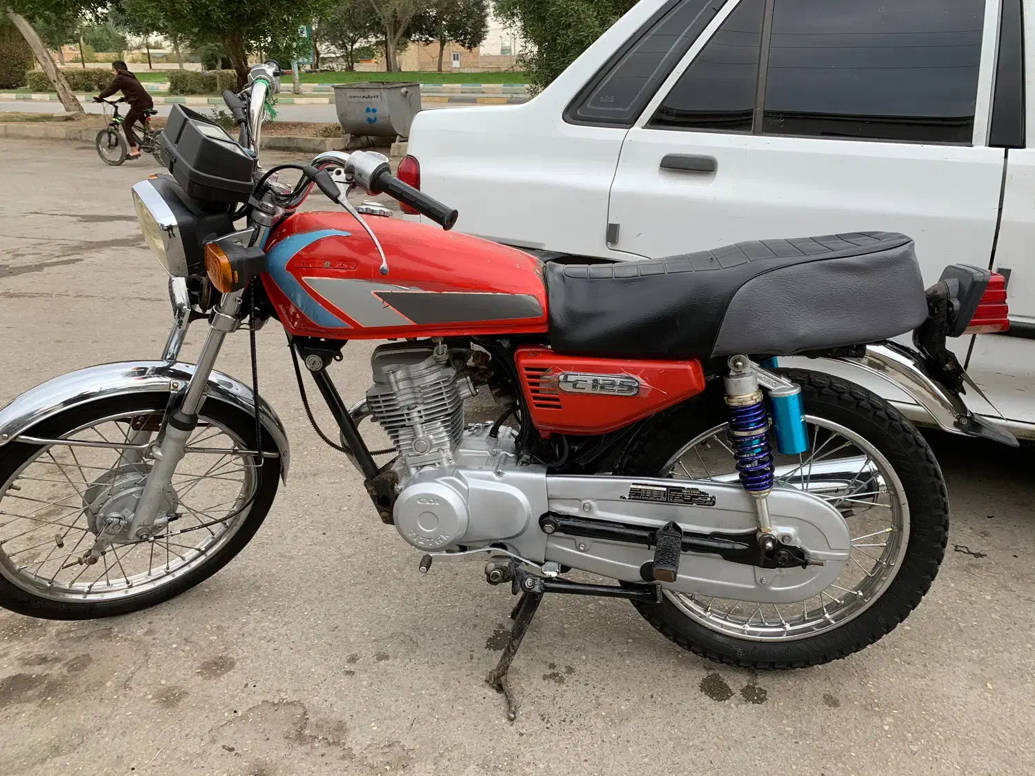 موتور|موتورسیکلت|باوی, |دیوار