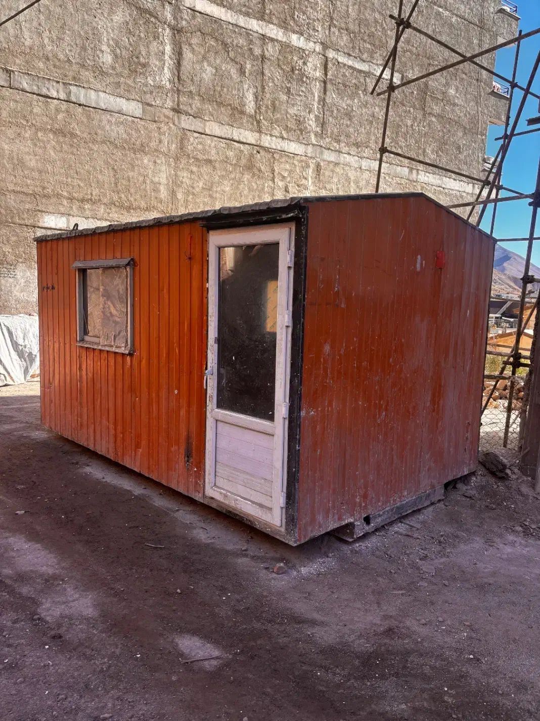 کانکس کارگاهی|مصالح و تجهیزات ساختمان|فشم, |دیوار