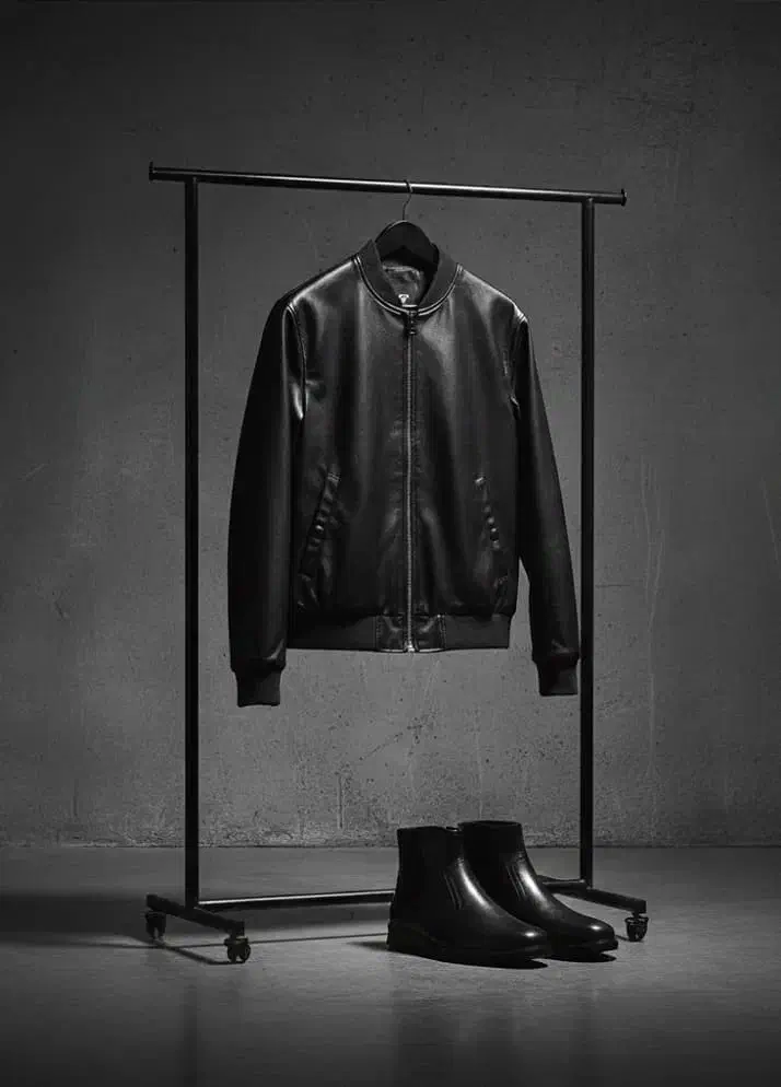 پکیج کاپشن Artim +نیم بوت مردانه مشکی مدل Rad پ|لباس|گرگان, |دیوار