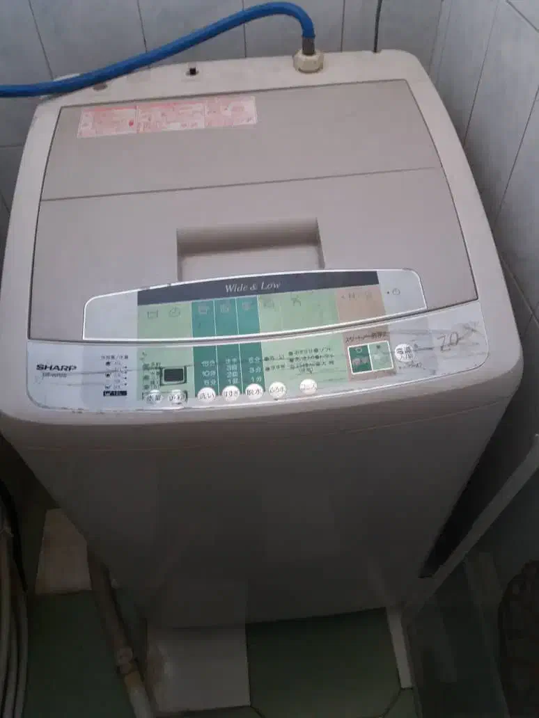 فروش ماشین لباسشویی شارپ|ماشین لباسشویی و خشککن لباس|شیراز, غدیر جنوبی|دیوار