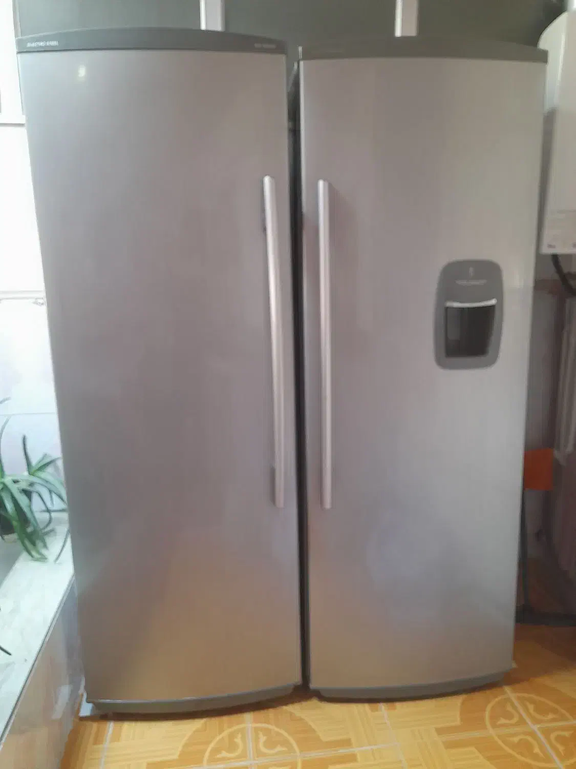 یخچال دوقلو الکترواستیل ومبل راحتی تخت شو ترکیه|یخچال و فریزر|خسروشاه, |دیوار