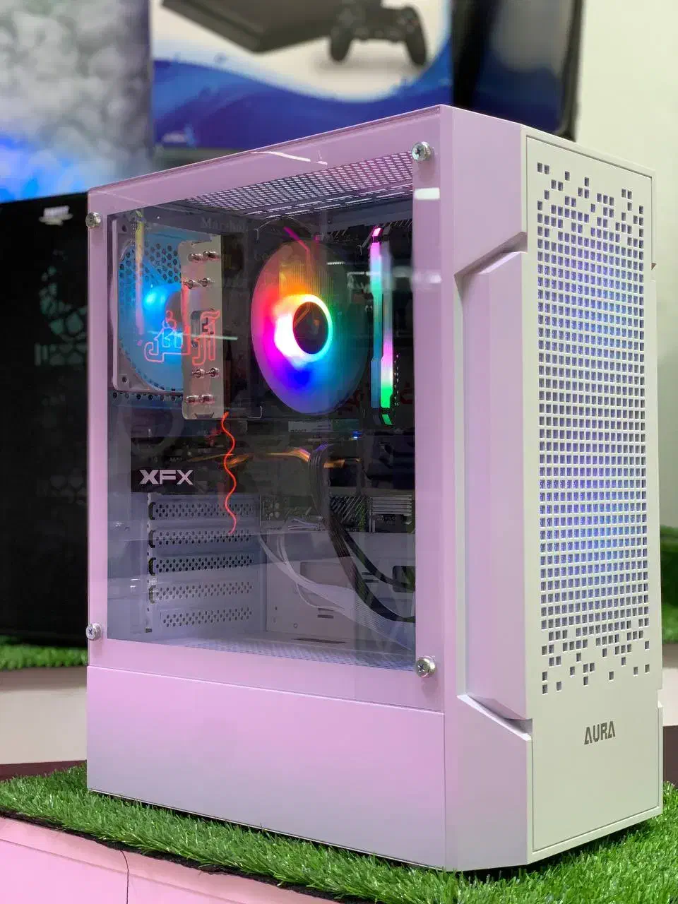 کیس گیمینگ سفید گرافیک8گیگ|رایانه رومیزی|خوی, |دیوار