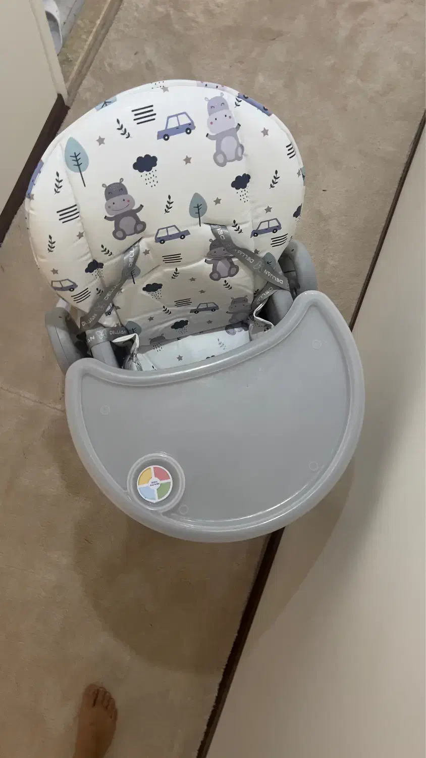 صندلی غذاخوری کودک دلیجان طرح حیوانات مدل میلانو|تخت و صندلی بچه|تهران, صد دستگاه|دیوار