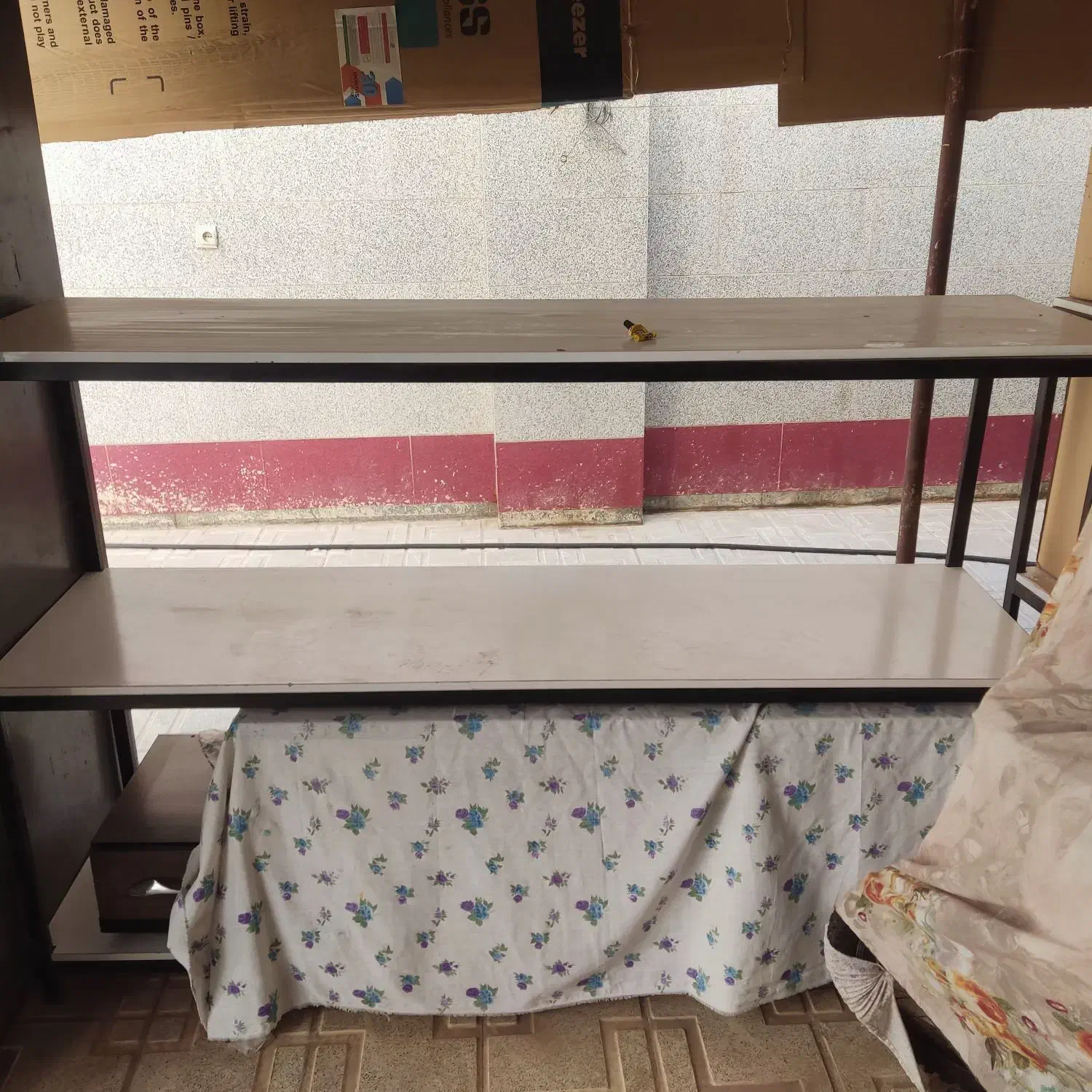 قفسه|کتابخانه، شلف، قفسههای دیواری|گرمسار, |دیوار