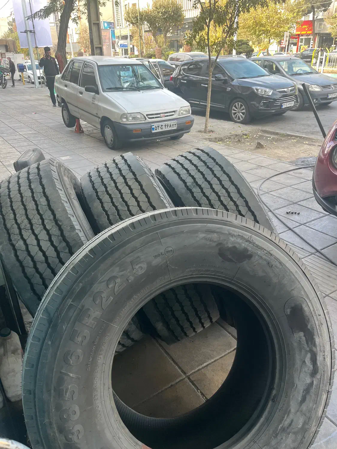 لاستیک رازی درجه ۲ و درجه ۳ گارانتی دار قیمت مناسب|قطعات یدکی و لوازم جانبی|کرج, عظیمیه|دیوار