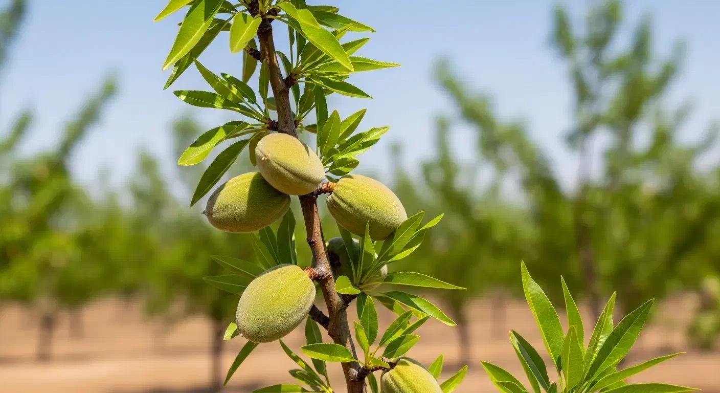 نهال بادام اصلاح‌شده با باردهی عالی|خدمات باغبانی و درختکاری|هشترود, |دیوار