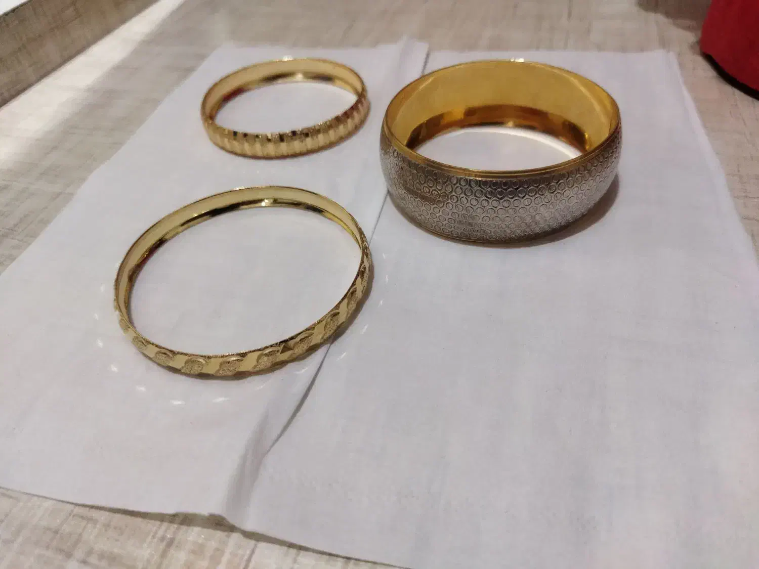 النگو بزرگ دو رنگ سایز ۳|بدلیجات|تبریز, |دیوار