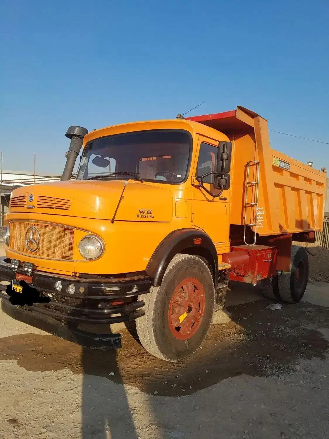 کامیون بنز تک کمپرسی ۱۹۲۴|خودرو سنگین|اسلامشهر, بهرام آباد|دیوار