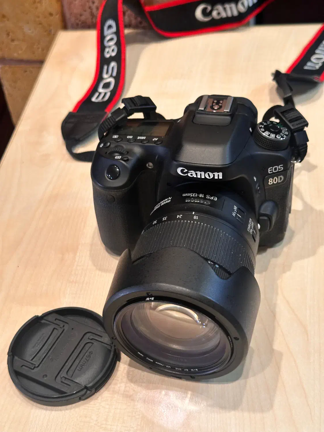 دوربین Canon 80D + لنز 18-135 IS USM|دوربین عکاسی و فیلم‌برداری|کرمان, |دیوار