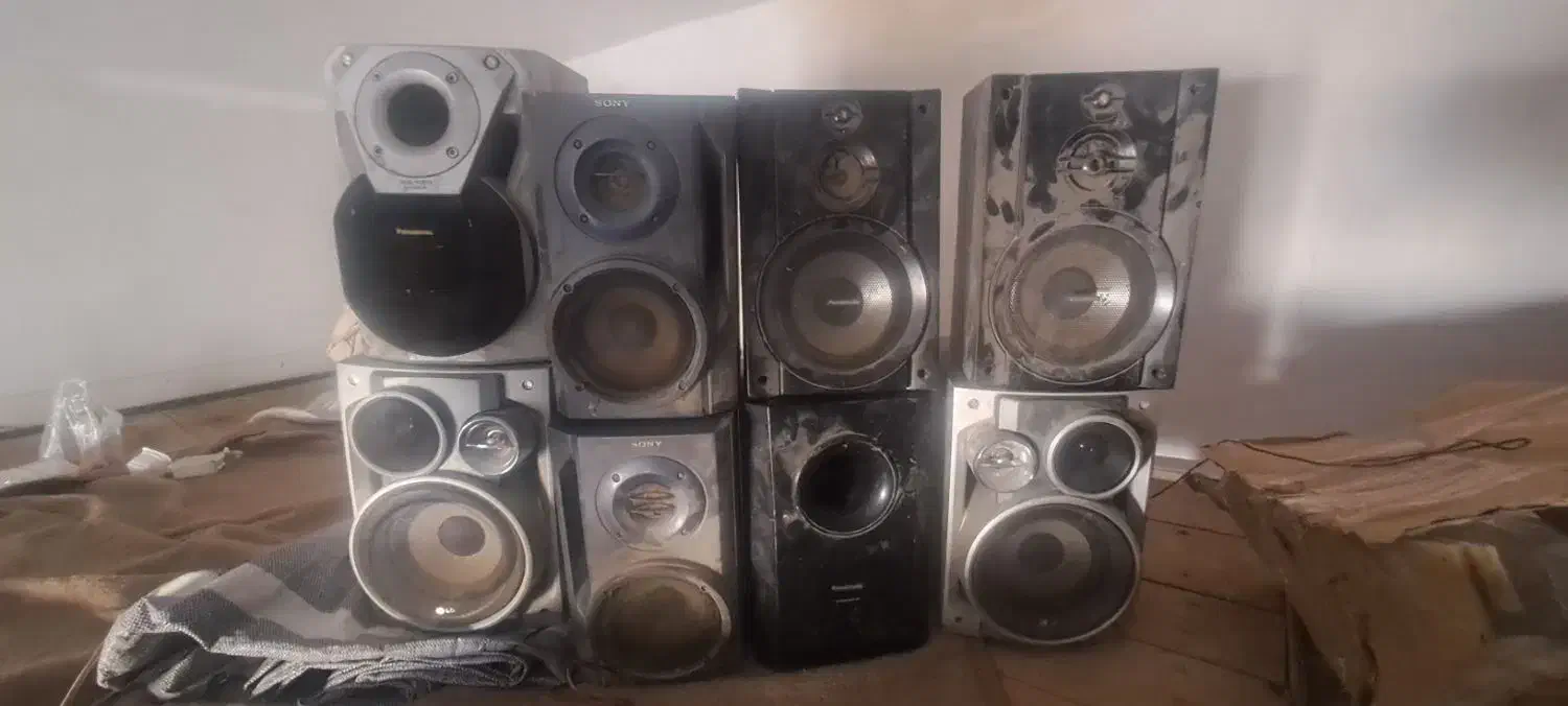 ۸ عدد باند سالم برای مراسم و باغ|سیستم صوتی خانگی|اصفهان, آبشار|دیوار