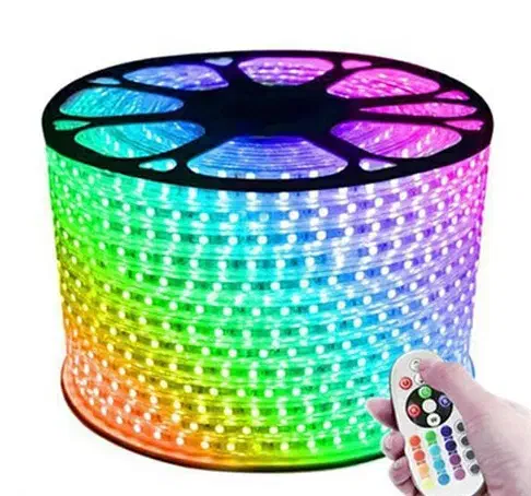 ریسه شلنگی RGB (مولتی کالر-۱۶ رنگ) ریموت دار|ریسه و چراغ تزئینی|تهران, لاله زار|دیوار