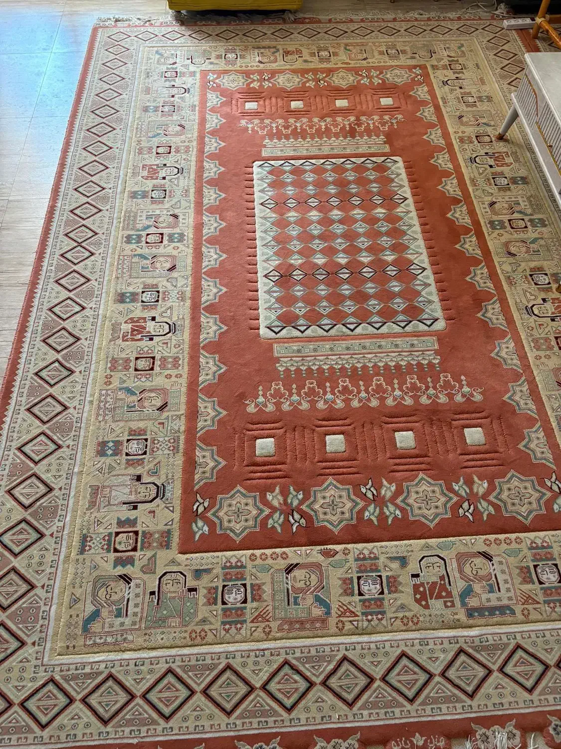 فرش ۱۲ متری|فرش|کازرون, |دیوار