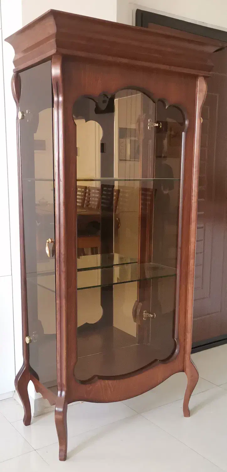 بوفه در حد نو برای جهیزیه با قیمت بسیار مناسب|بوفه، ویترین، کنسول|کاشان, صنعت|دیوار