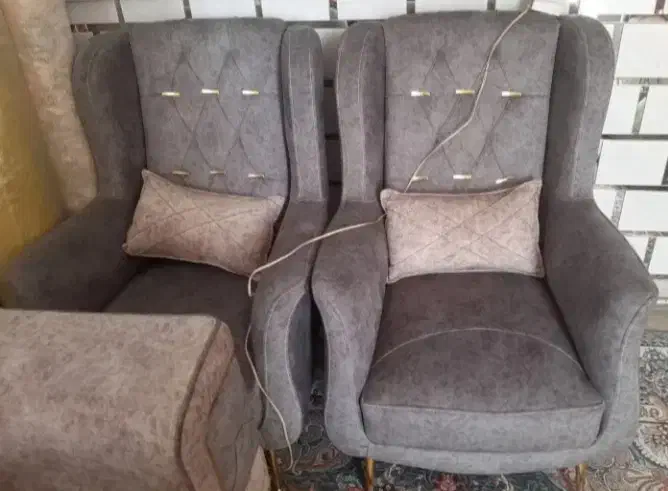 مبل ۷ نفره پایه استیل|مبلمان خانگی و میز عسلی|ورامین, ورامین|دیوار