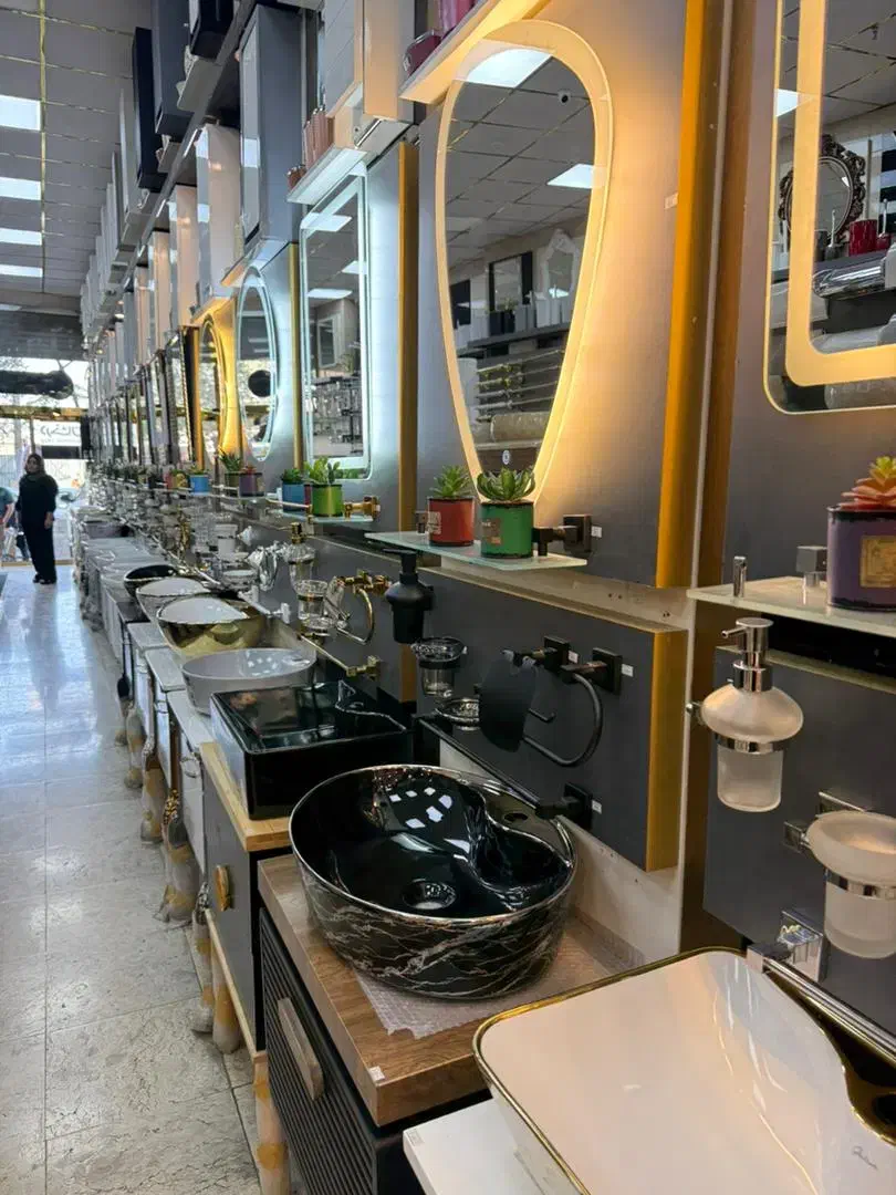 روشویی دکوراتیو Mocha Mist کابینتی ضدآب+شیرالات|لوازم سرویس بهداشتی|تهران, یافت آباد جنوبی|دیوار