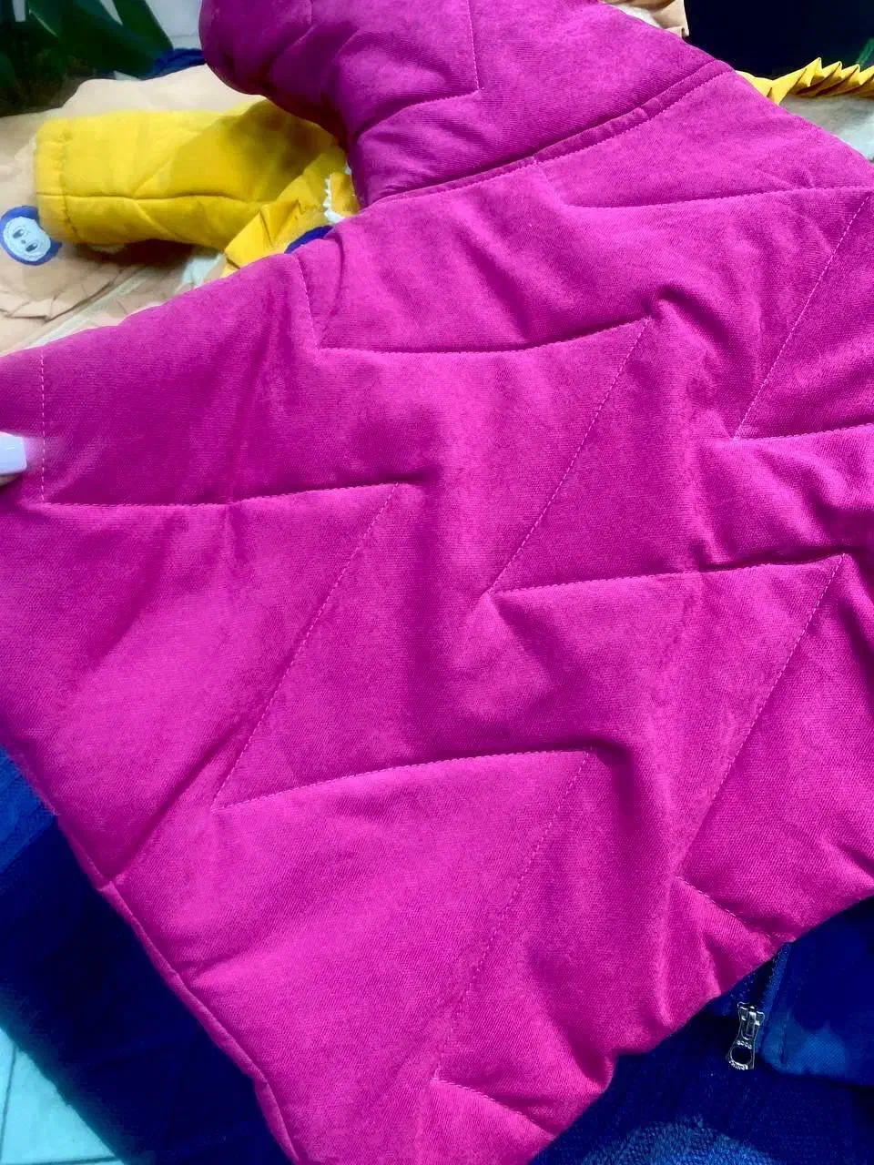 تولیدی کاپشن بچه گانه تیکه دوری کلاهدار- عمده|کفش و لباس بچه|سمنان, |دیوار