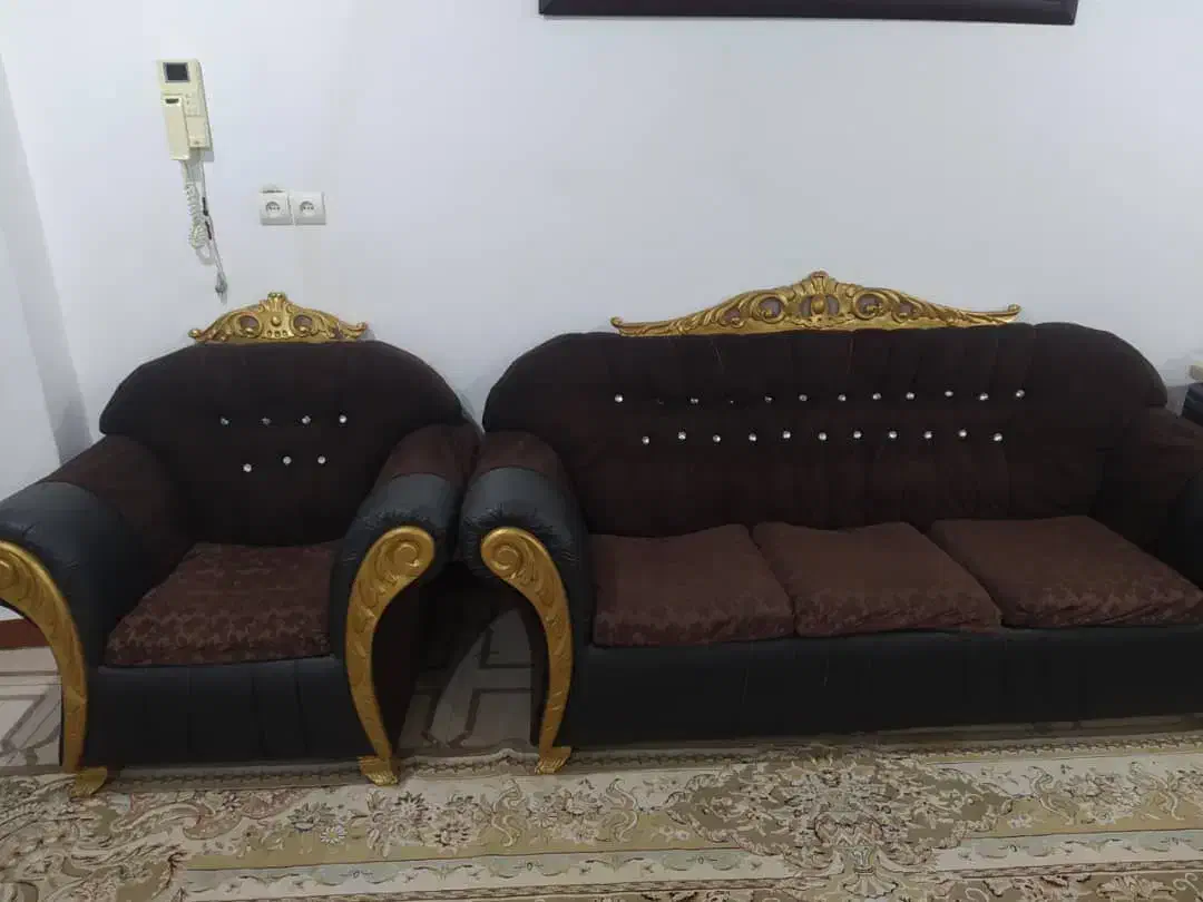 مبل هفت نفره|مبلمان خانگی و میز عسلی|مسجد سلیمان, |دیوار