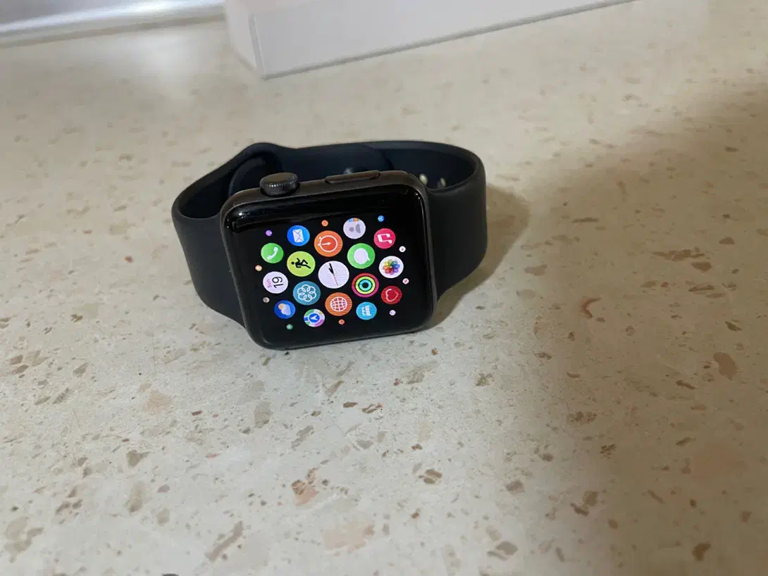 اپل واچ سری ۳ ،۴۲ میل ، مشکی|ساعت|قرچک, محمد آباد|دیوار