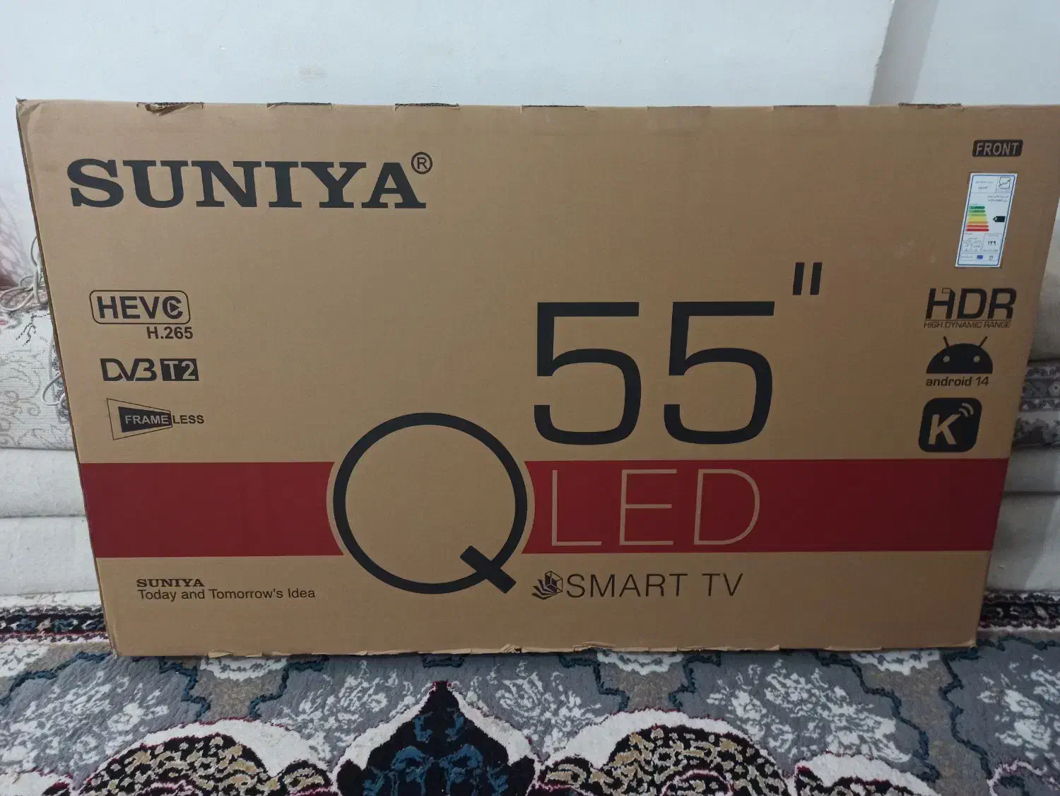 تی وی 55 کیو فول|تلویزیون و پروژکتور|دزفول, |دیوار