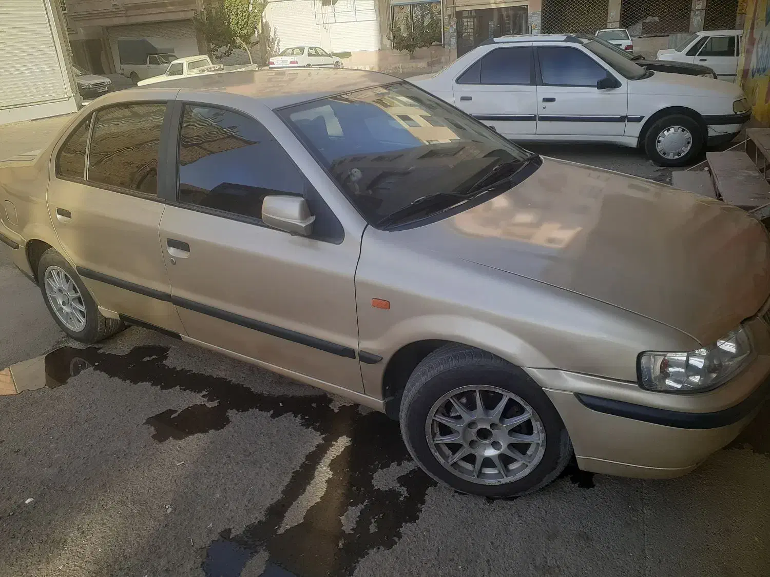 سمند بژ x7مدل۱۳۸۲|خودرو سواری و وانت|اسلام‌شهر, شهرک واوان|دیوار