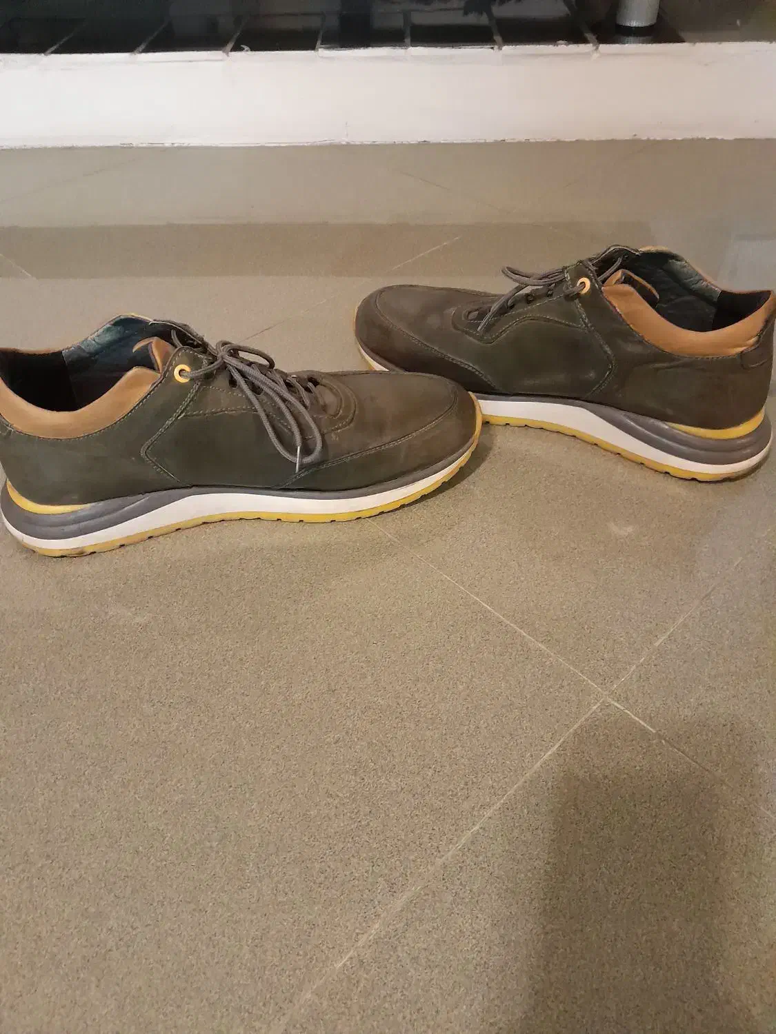 کفش اسپورت مردانه شیک تمام چرم زیره ترمو|کیف، کفش، کمربند|کرج, کرج نو|دیوار