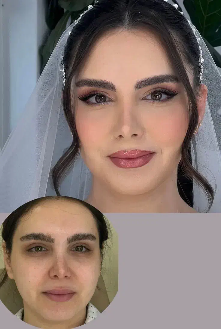 خدمات میکاپ و شنیون عروس و همراهی و آموزش|خدمات آرایشگری و زیبایی|مشهد, کارمندان دوم|دیوار