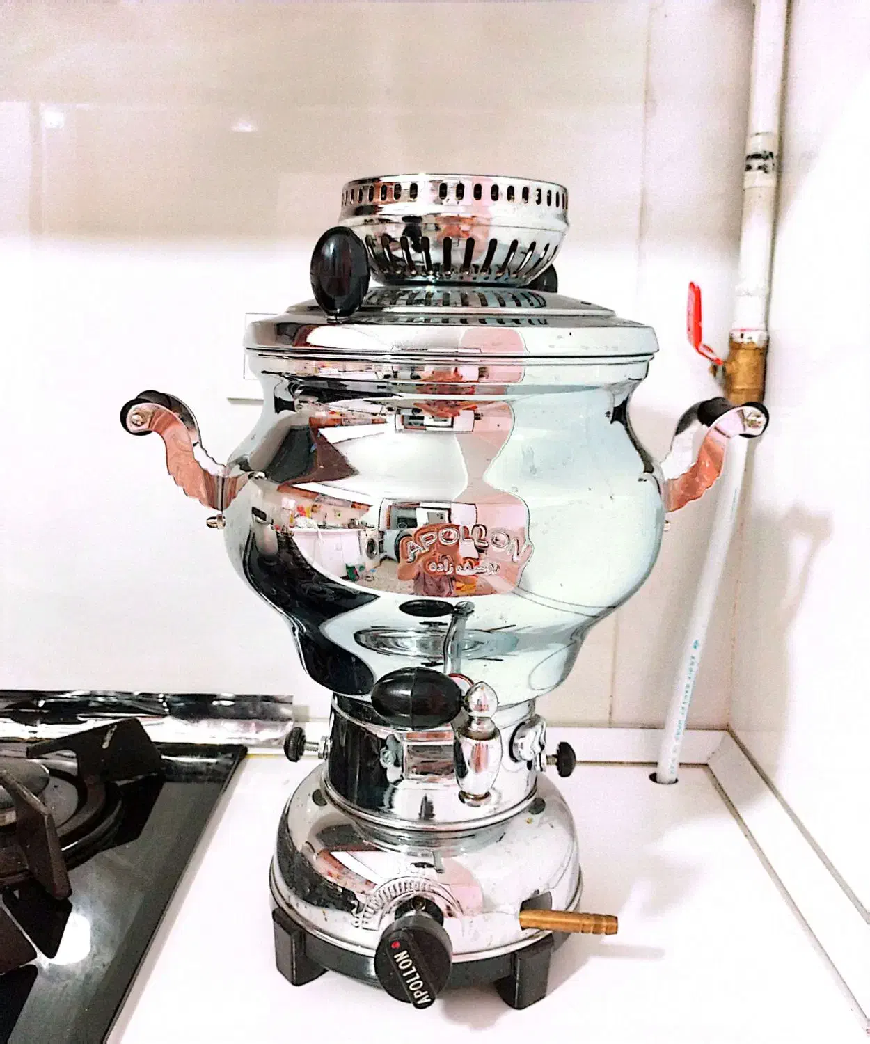 سماور  آپولون  5لیتری|سماور، چای‌ساز، قهوه‌ساز|نهاوند, |دیوار