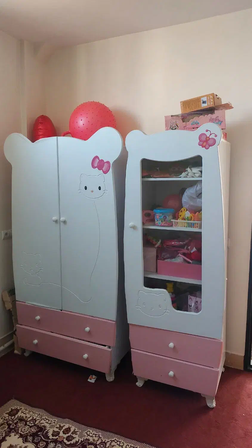 دو عدد کمد یکی کمد بچه ویکی کمد لباس|جاکفشی، کمد، دراور|میاندوآب, |دیوار