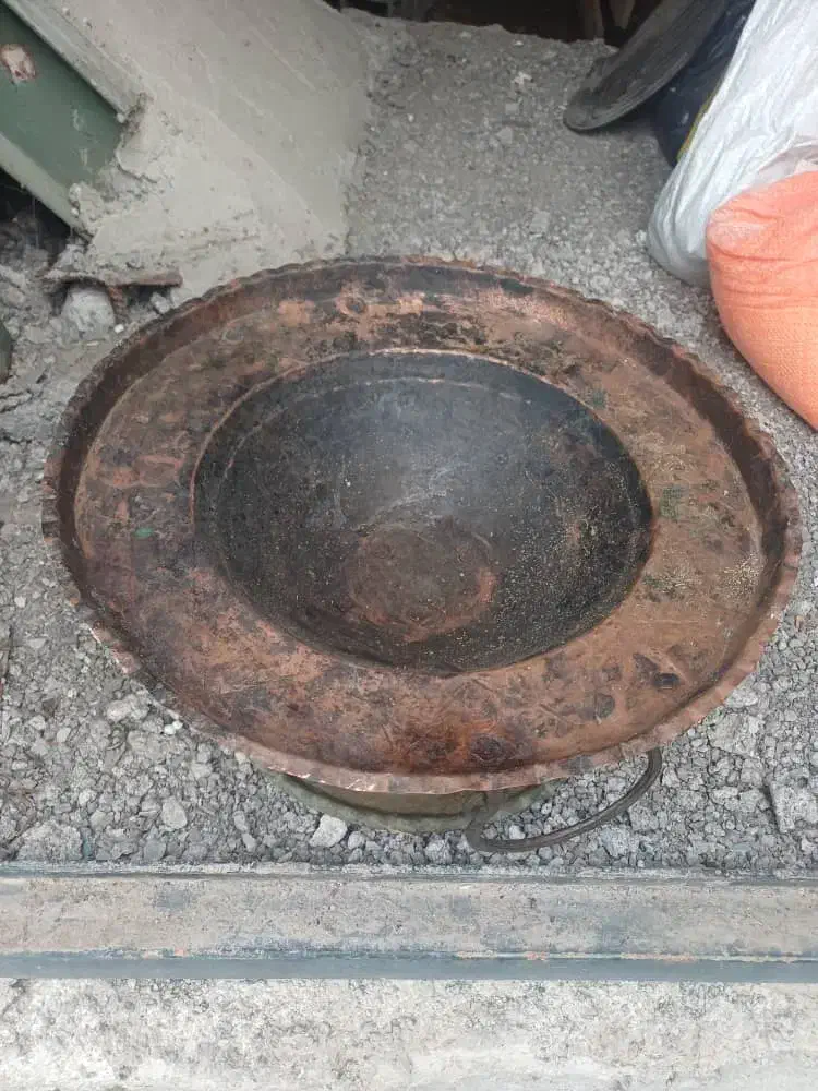 منقل مسی|اجاق گاز و لوازم برقی پخت‌وپز|رشت, حومه رشت|دیوار