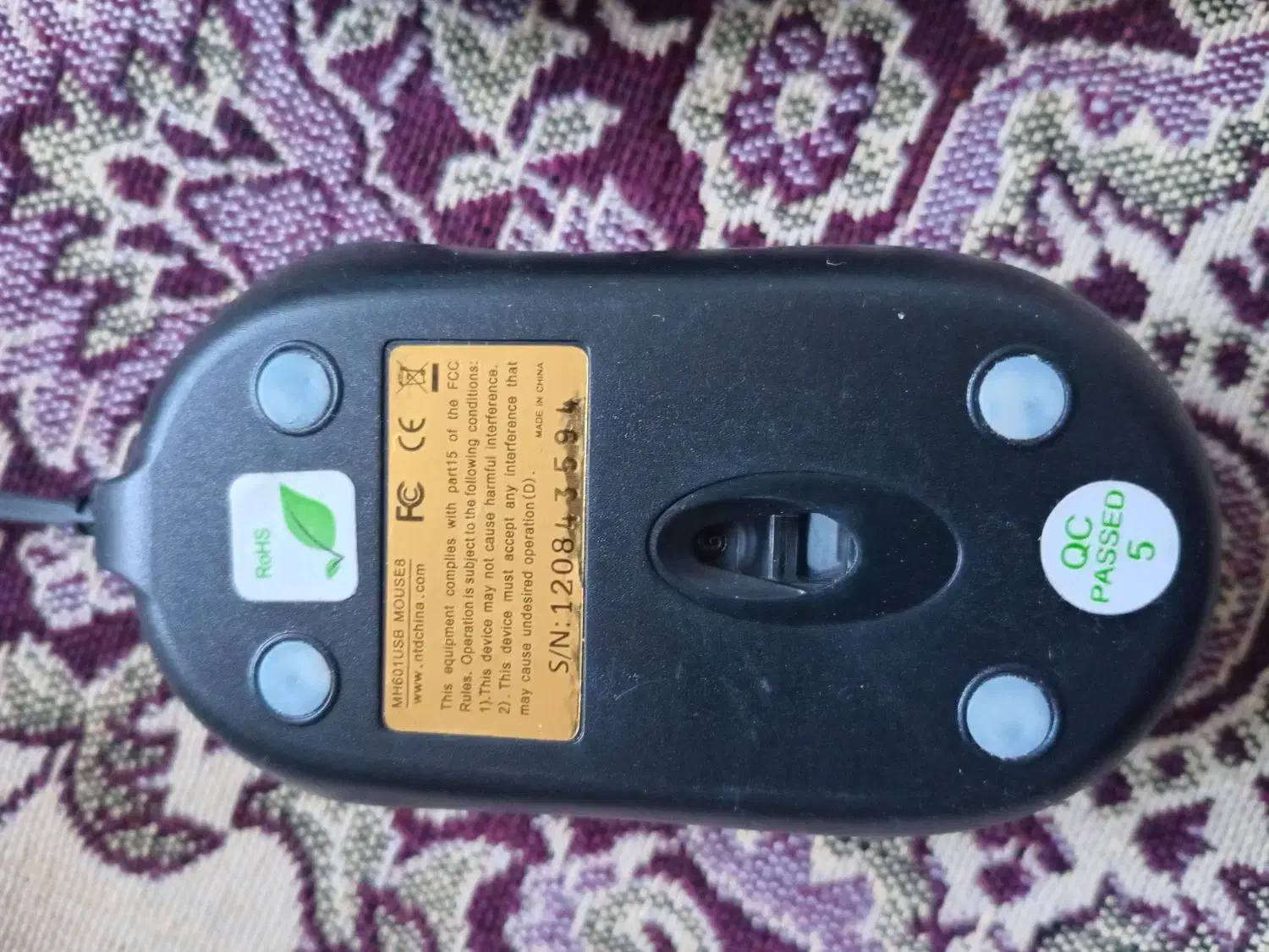 موس سیم دار نو ۲عدد|قطعات و لوازم جانبی رایانه|اصفهان, فروردین|دیوار