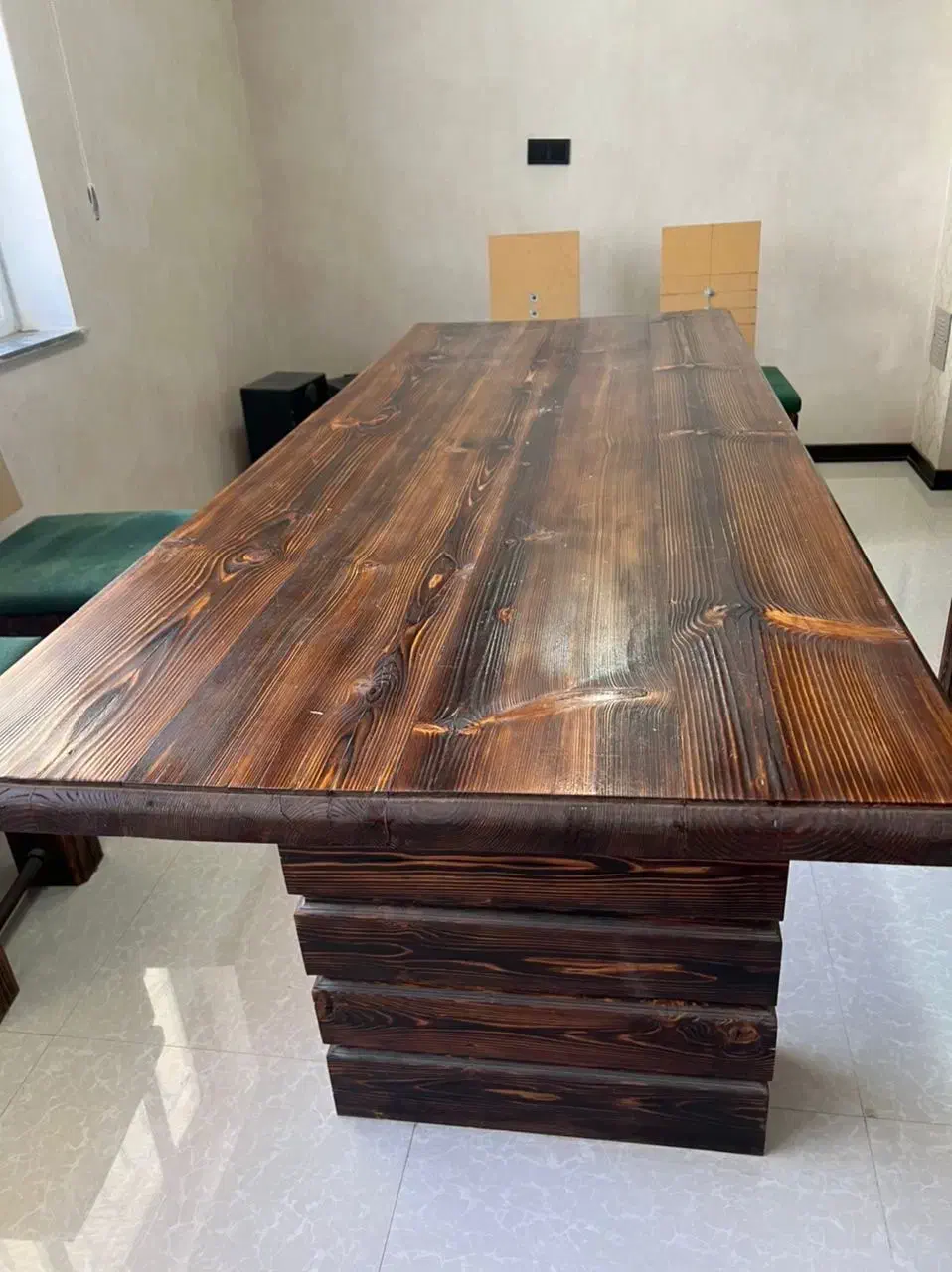 میز نهار خوری ۸ نفر|میز و صندلی غذاخوری|شیراز, سینما سعدی|دیوار