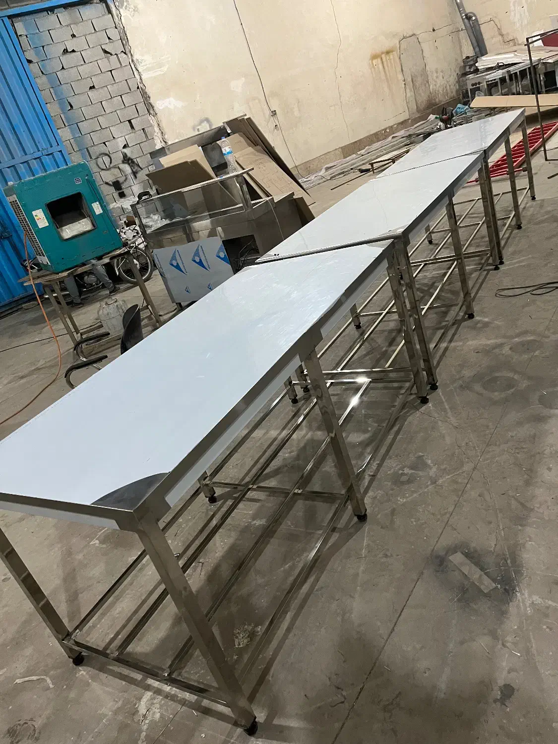 میزکار استیل/میز بردینگ/میزقصابی/میز دخل|کافی‌شاپ و رستوران|تهران, یافت آباد جنوبی|دیوار