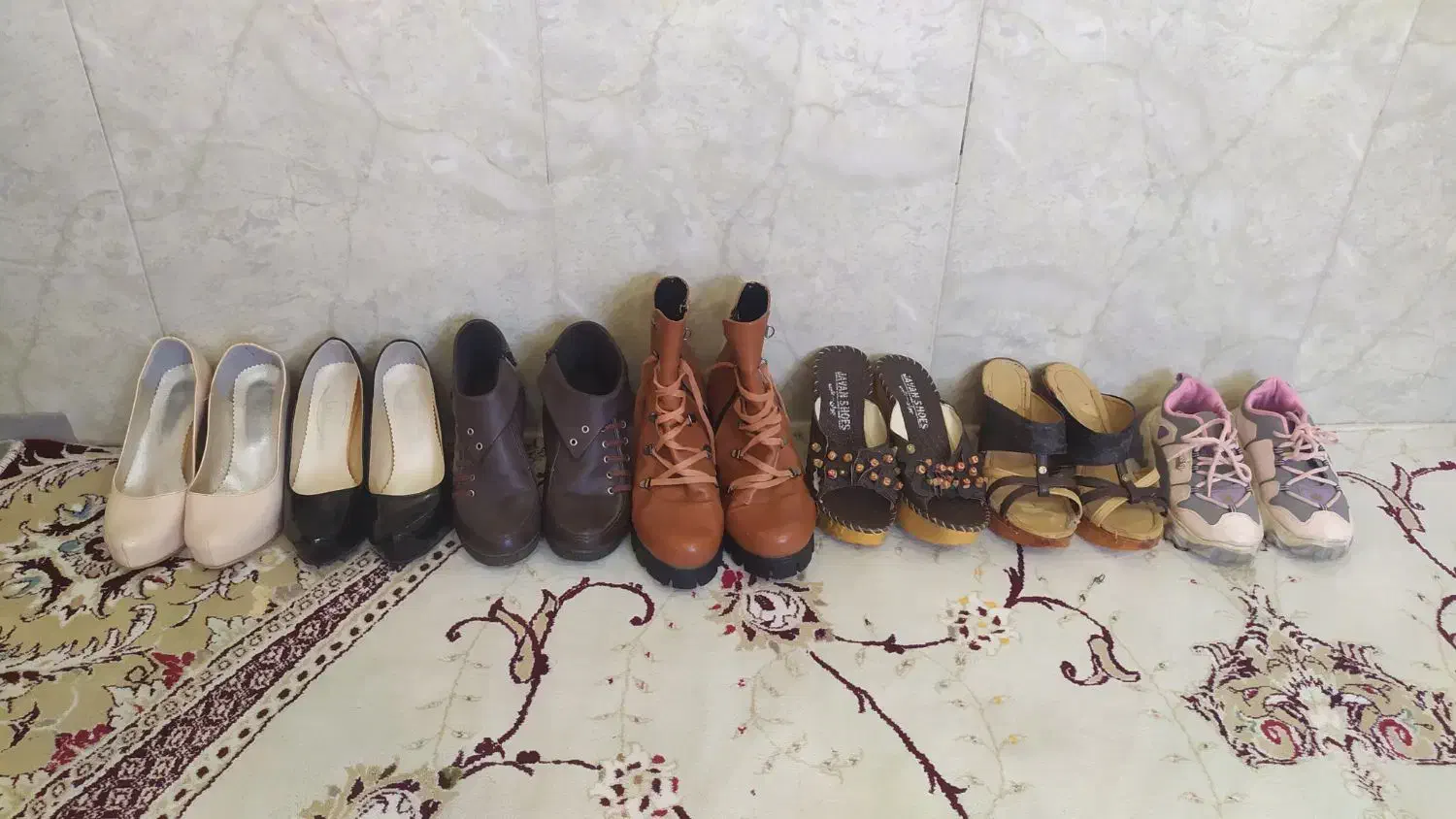 کفش زنانه و دخترانه|کیف، کفش، کمربند|بانه, |دیوار