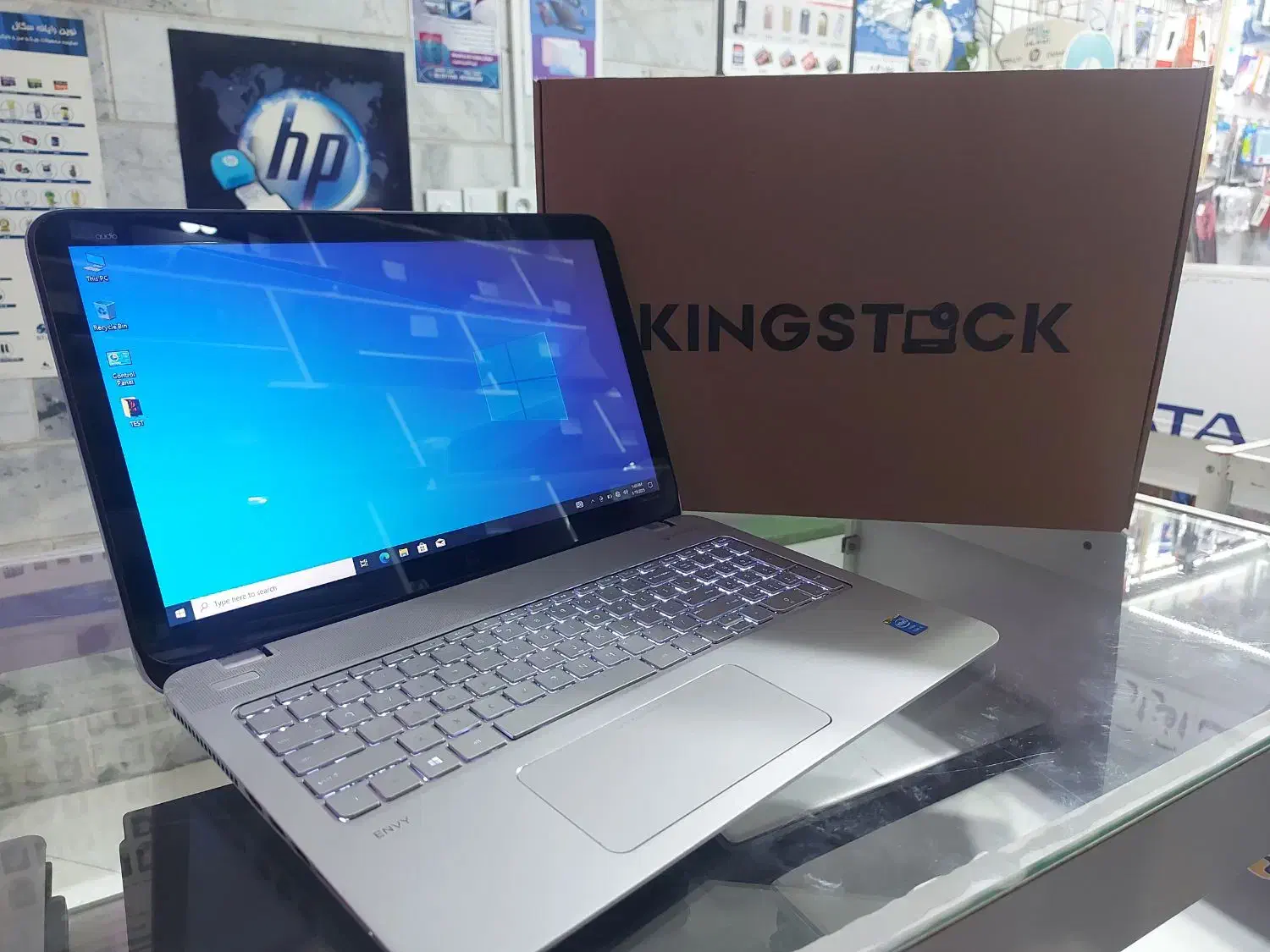 لپتاپ لمسی اچ پی i5 RAM16 SSD256 باکارتن فول لوازم|رایانه همراه|کرج, گلشهر|دیوار