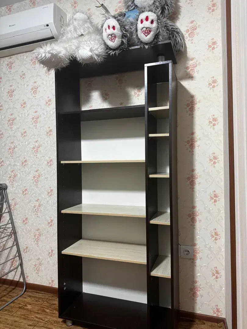 کتابخانه|کتابخانه، شلف، قفسههای دیواری|شیراز, معالیآباد|دیوار