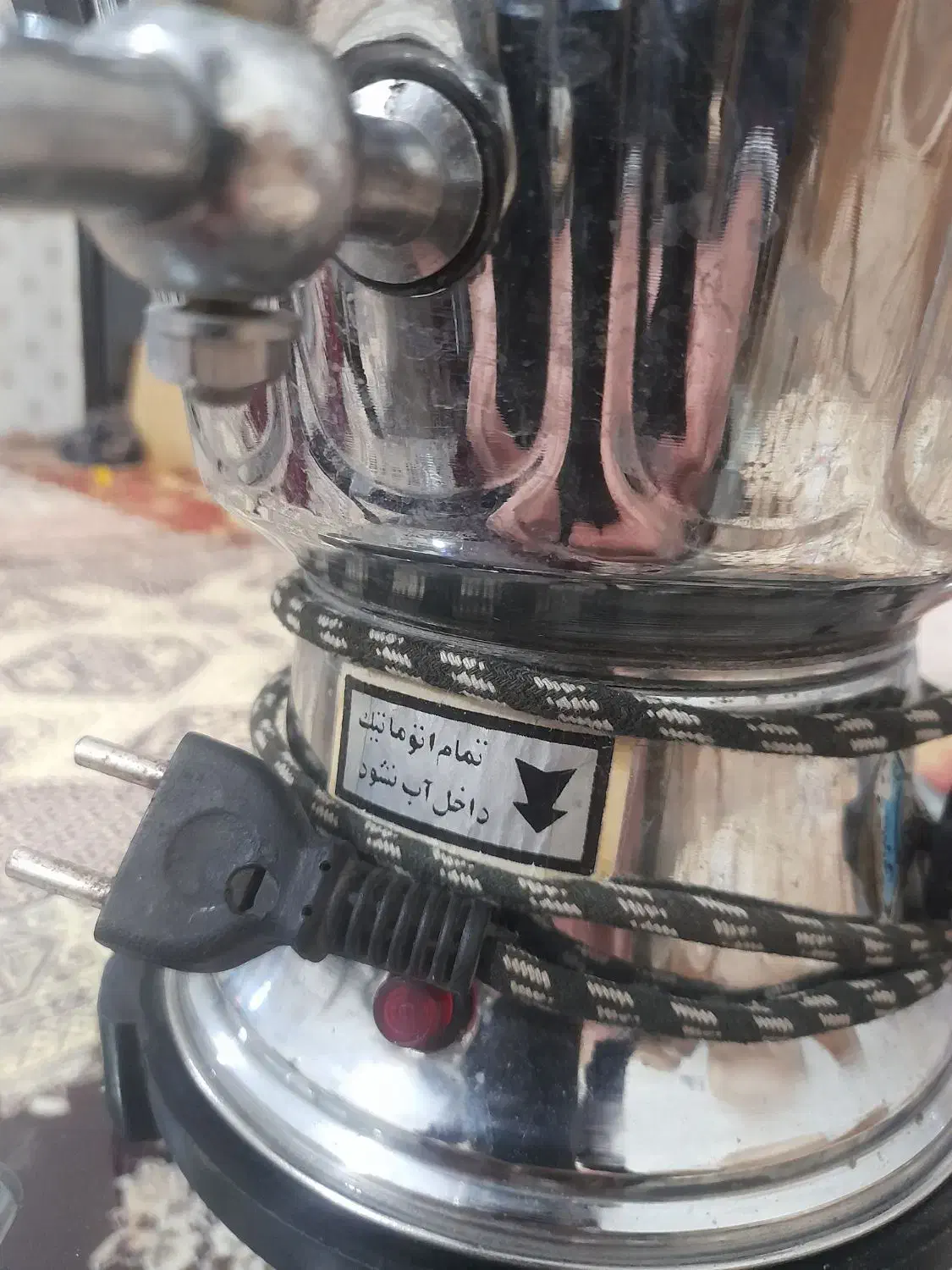 سماور برقی ۵لیتر در حد صفر|سماور، چای‌ساز، قهوه‌ساز|خوی, |دیوار