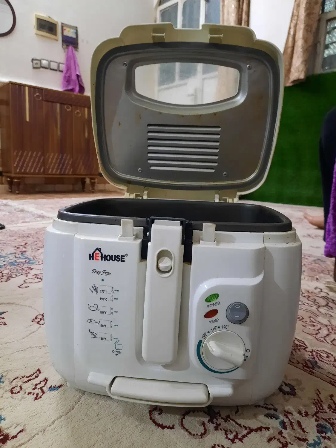 سرخکن کاملا سالم و نو|اجاق گاز و لوازم برقی پخت‌وپز|زابل, |دیوار