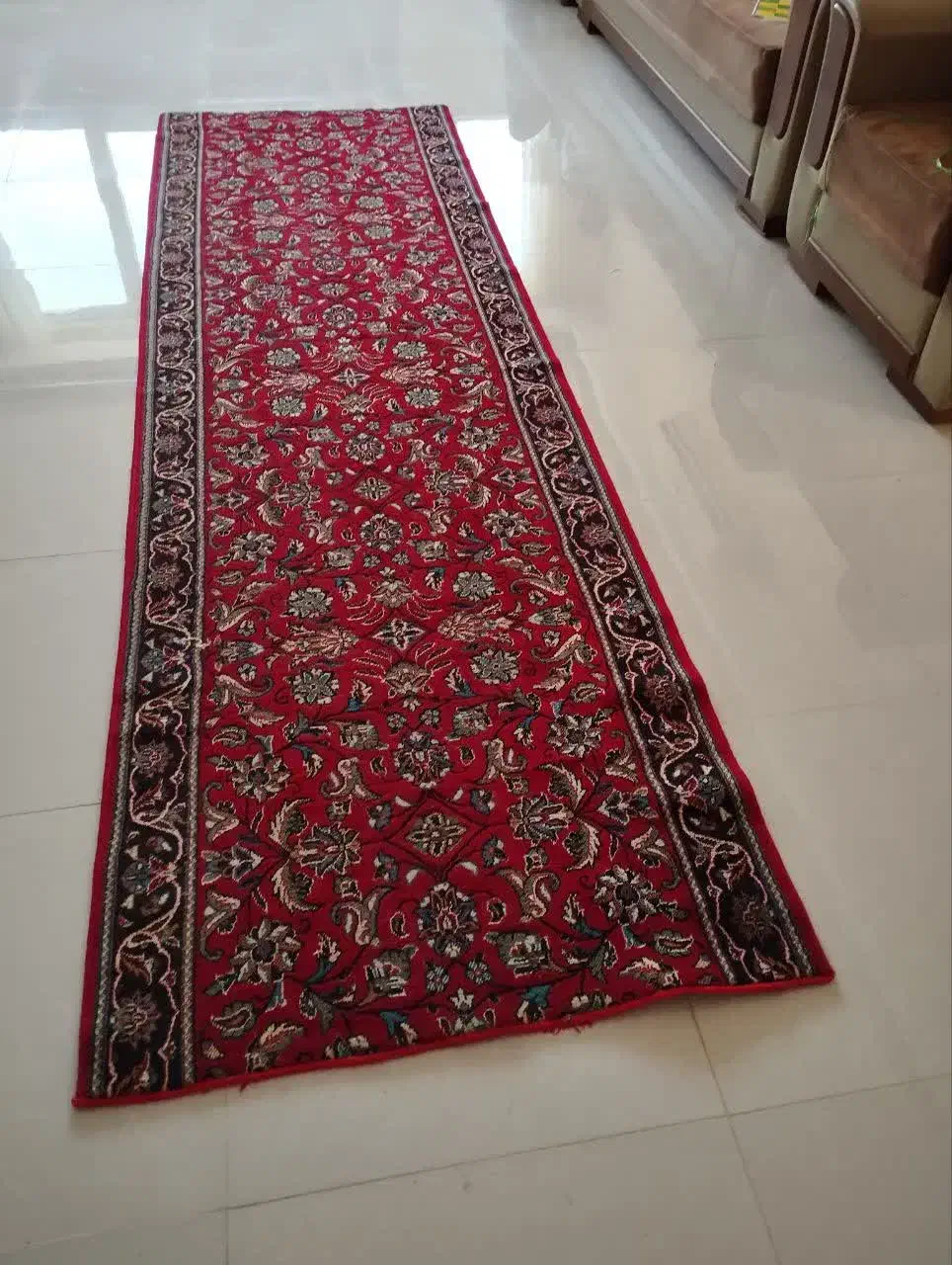 دو تخته فرش کناره ماشینی|فرش|همدان, |دیوار