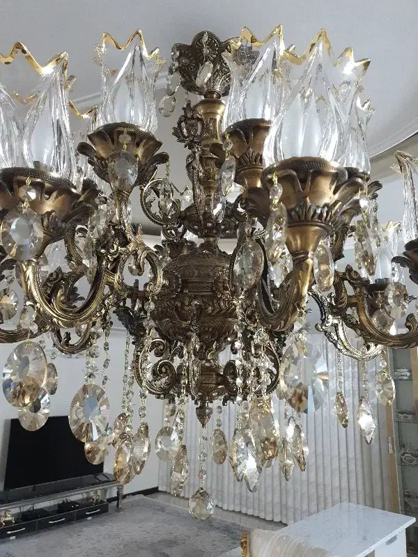 لوستر برنجی|لوستر و چراغ آویز|تهران, بهمن یار|دیوار