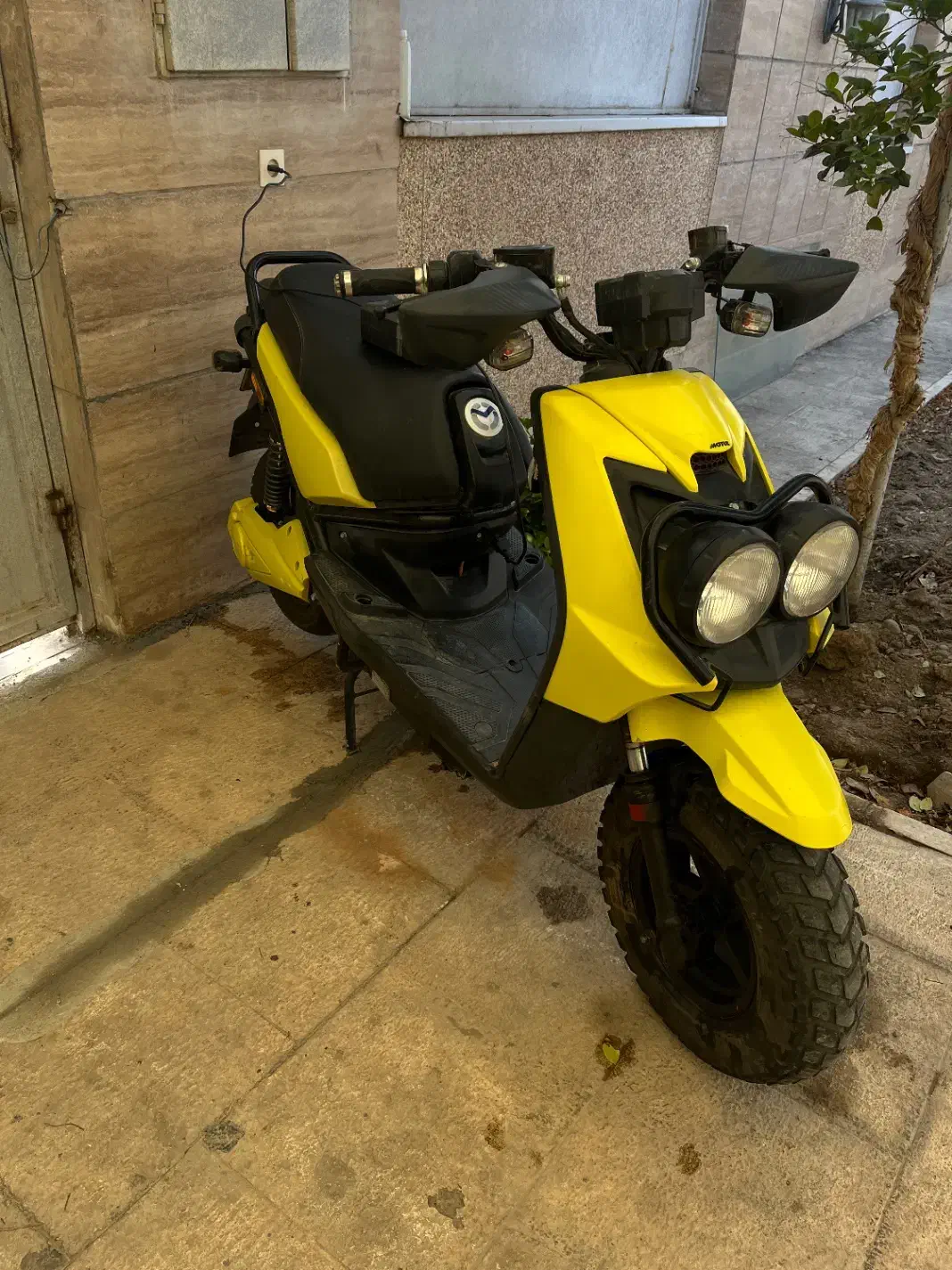 موتور مادو|موتورسیکلت|پرند, فاز ۱|دیوار