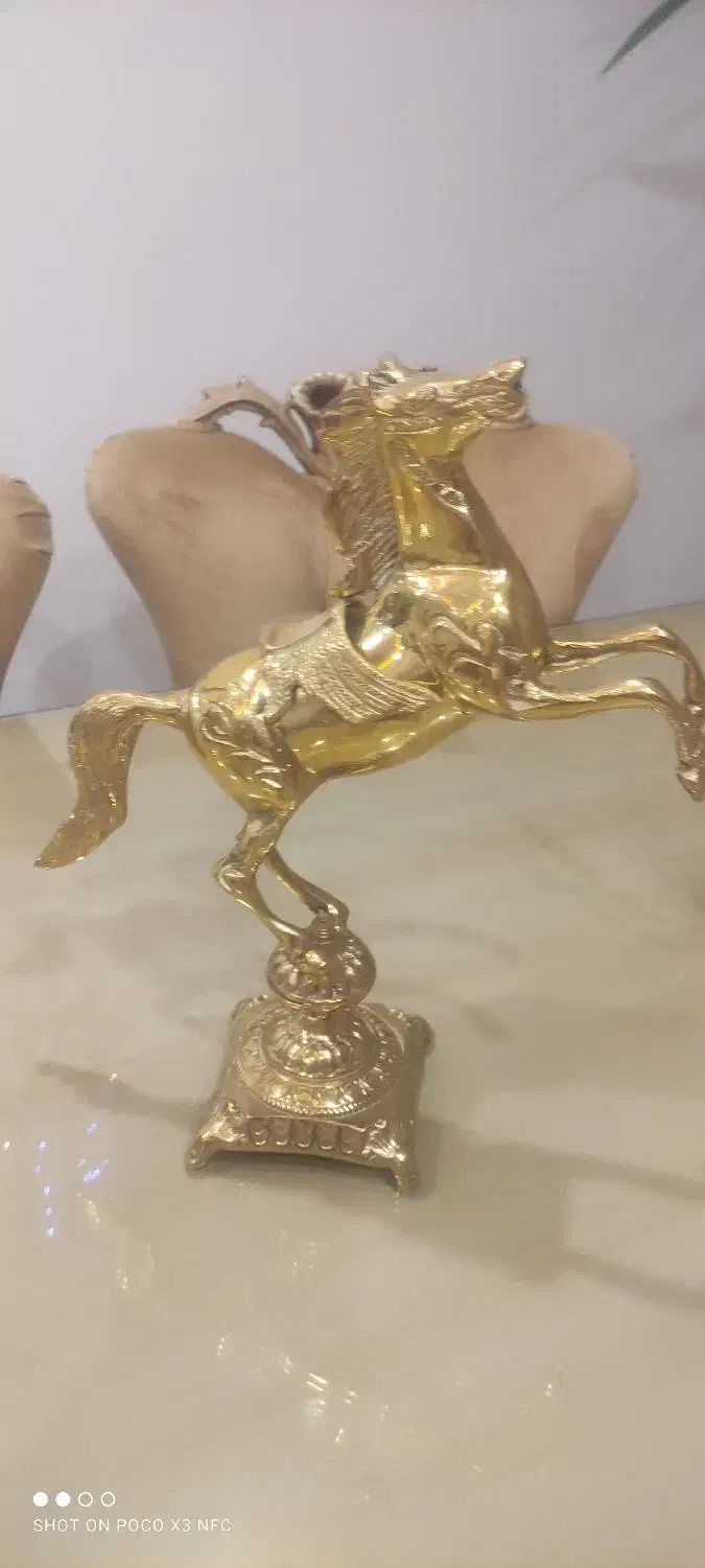 دکوری اسب برنز|مجسمه، تندیس، ماکت|ورامین, ورامین|دیوار