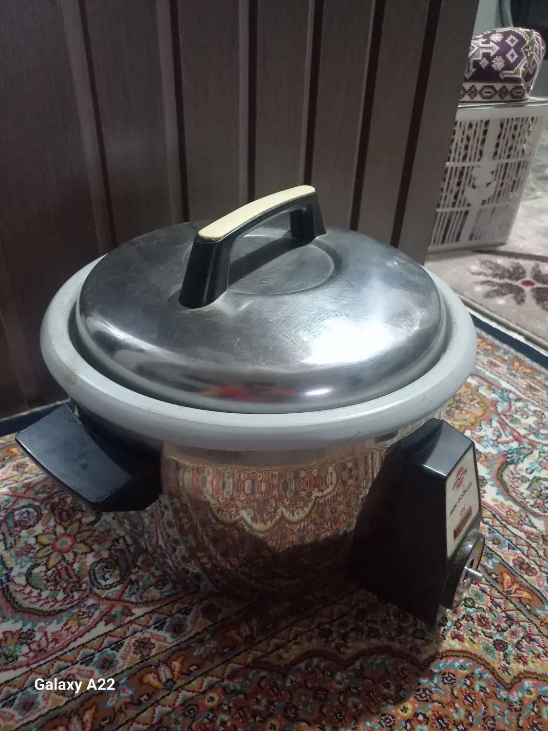 پلو پز برقی.پارس خزر ۸ نفره  .و وسایل دیگر|اجاق گاز و لوازم برقی پخت‌وپز|تبریز, |دیوار